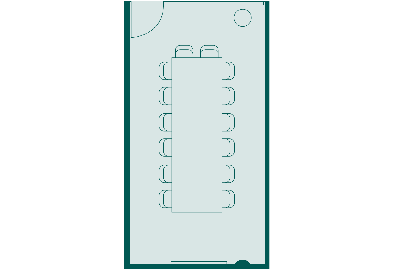 Layout (14 chairs)
